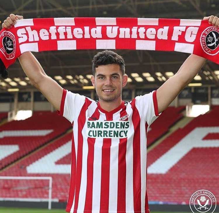 John Egan Sheffield United.