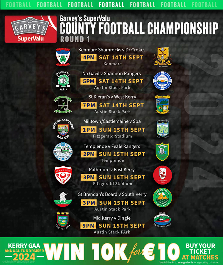 Kerry County Championship Round 1.