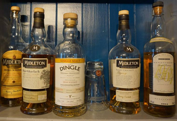 Selection of Midleton Irish Whiskey